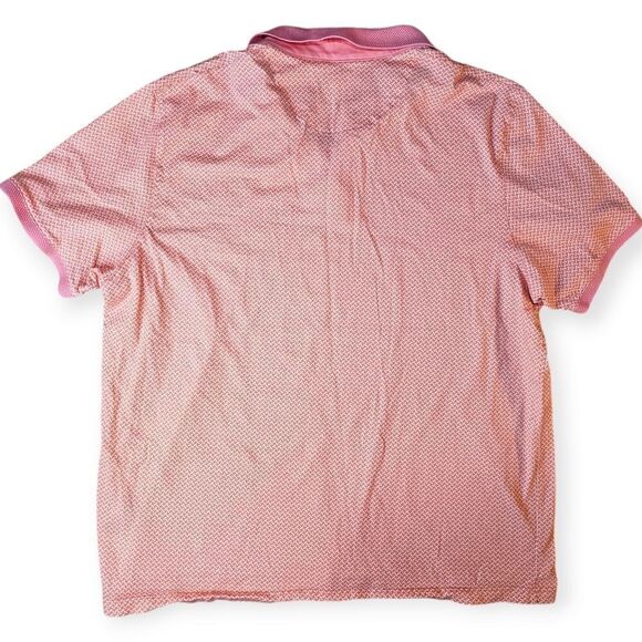 Ted Baker Coral/Pink Polo Shirt - Picture 7 of 8